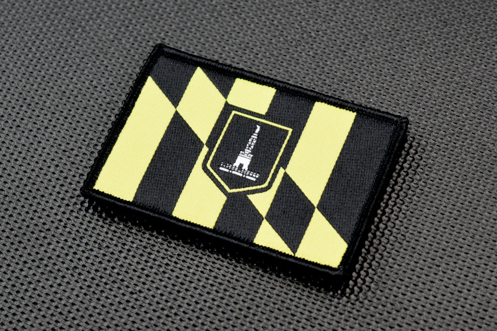 Subdued Flag of Baltimore Woven Patch