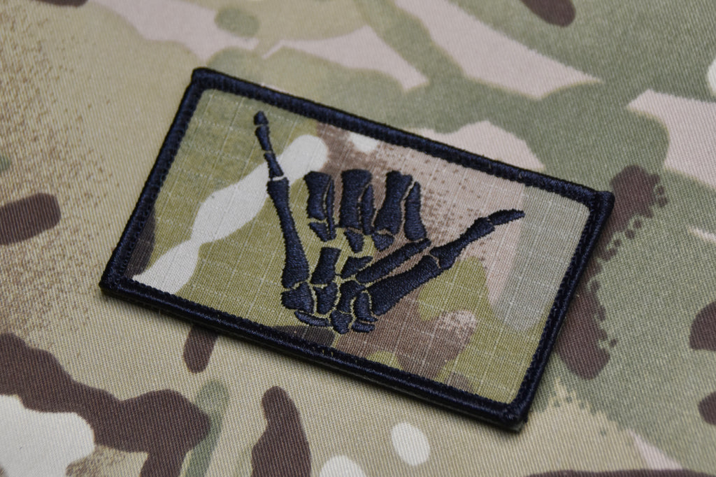 Multicam Bone Shaka Morale Patch