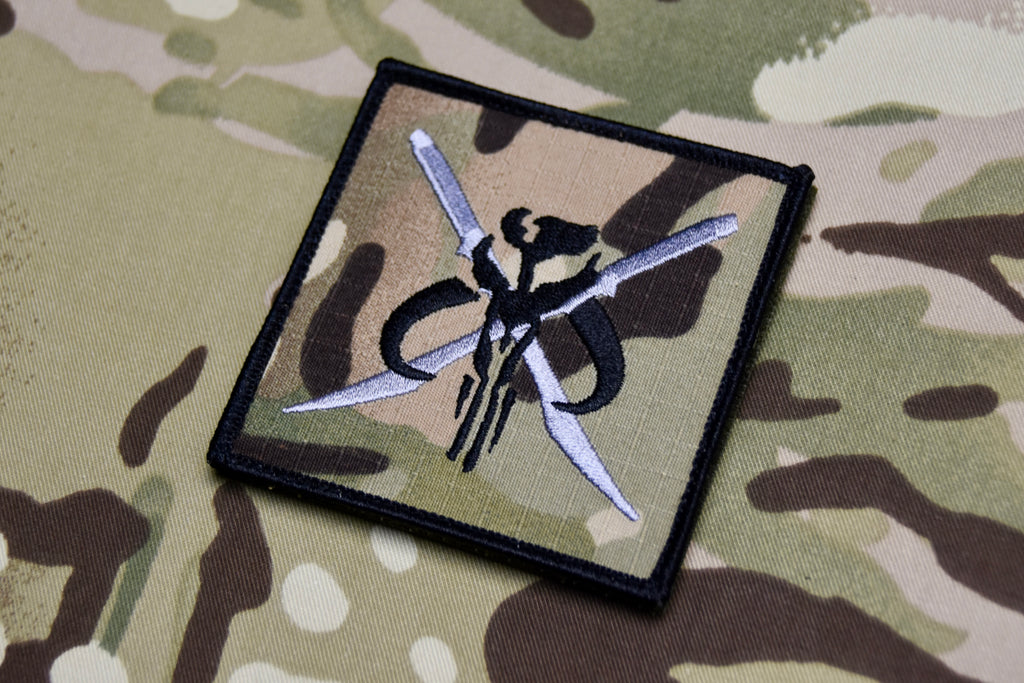 Multicam Mandalorian Kad Battlegroup Squadron Patch