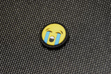 Loudly Crying Face Emoji 3D PVC Ranger Eye Patch