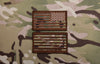 Multicam Reverse US Flag & USN First Navy Jack Patch Set