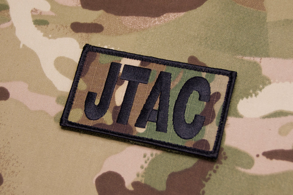 JTAC Multicam Embroidered Callsign Patch