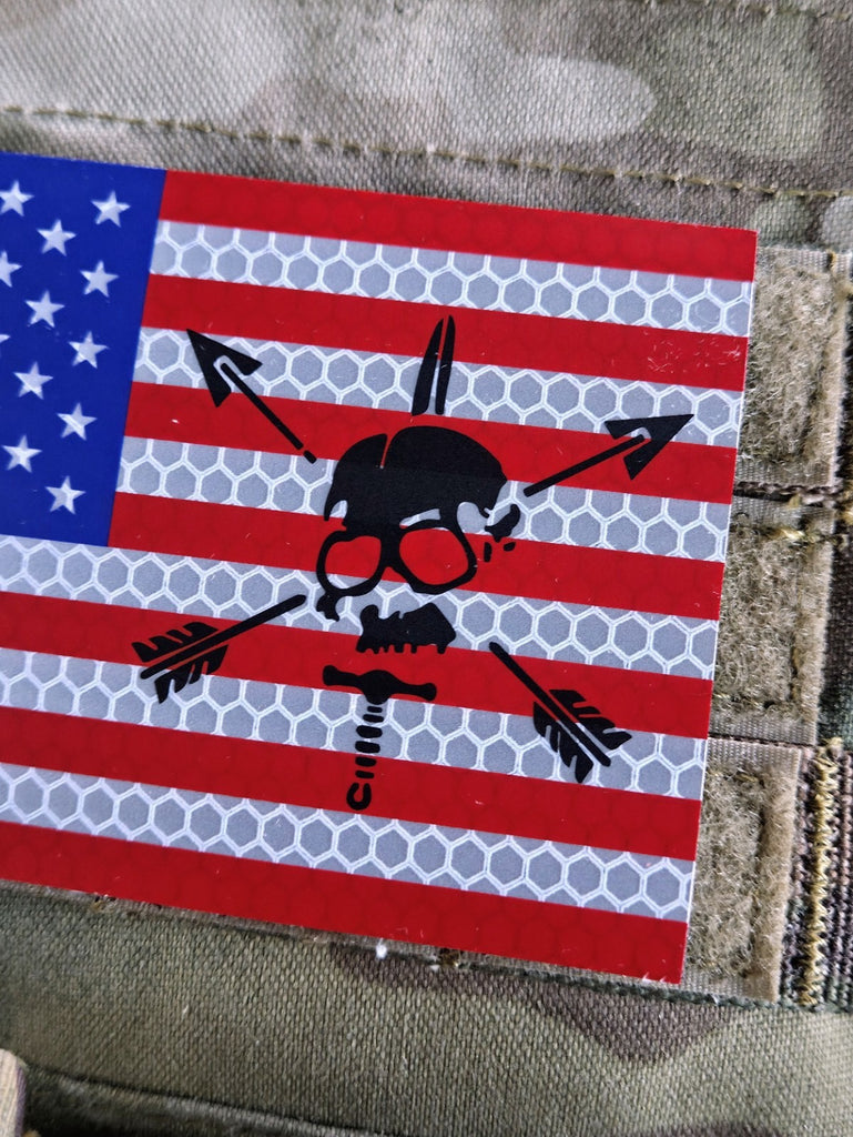 Large Infrared US HTD Flag