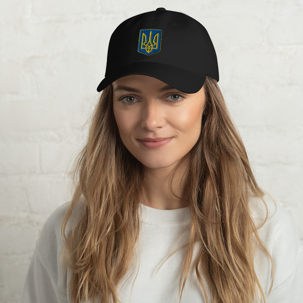 Ukraine Lesser Coat Of Arms Dad Hat