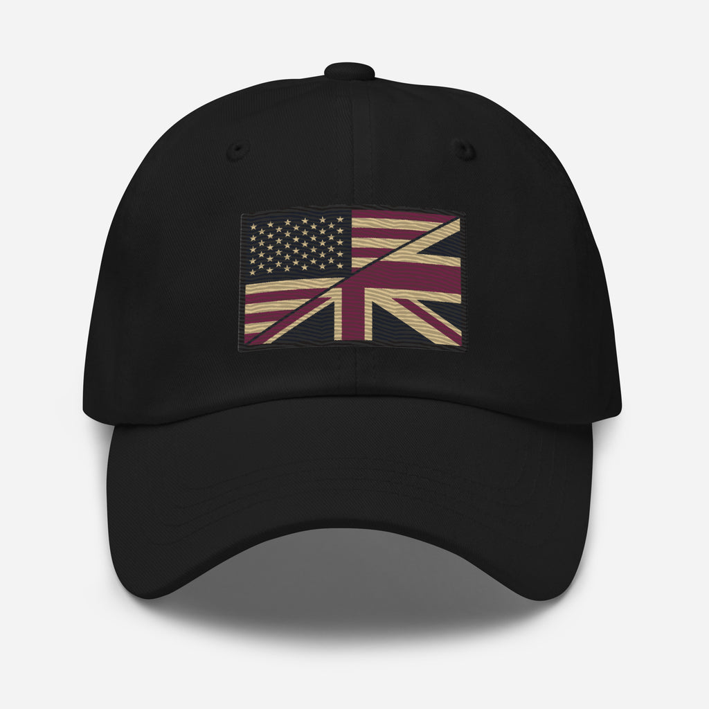 US / UK Friendship Flag Dad Hat