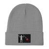 Blackbeard Pirate Flag Embroidered Beanie