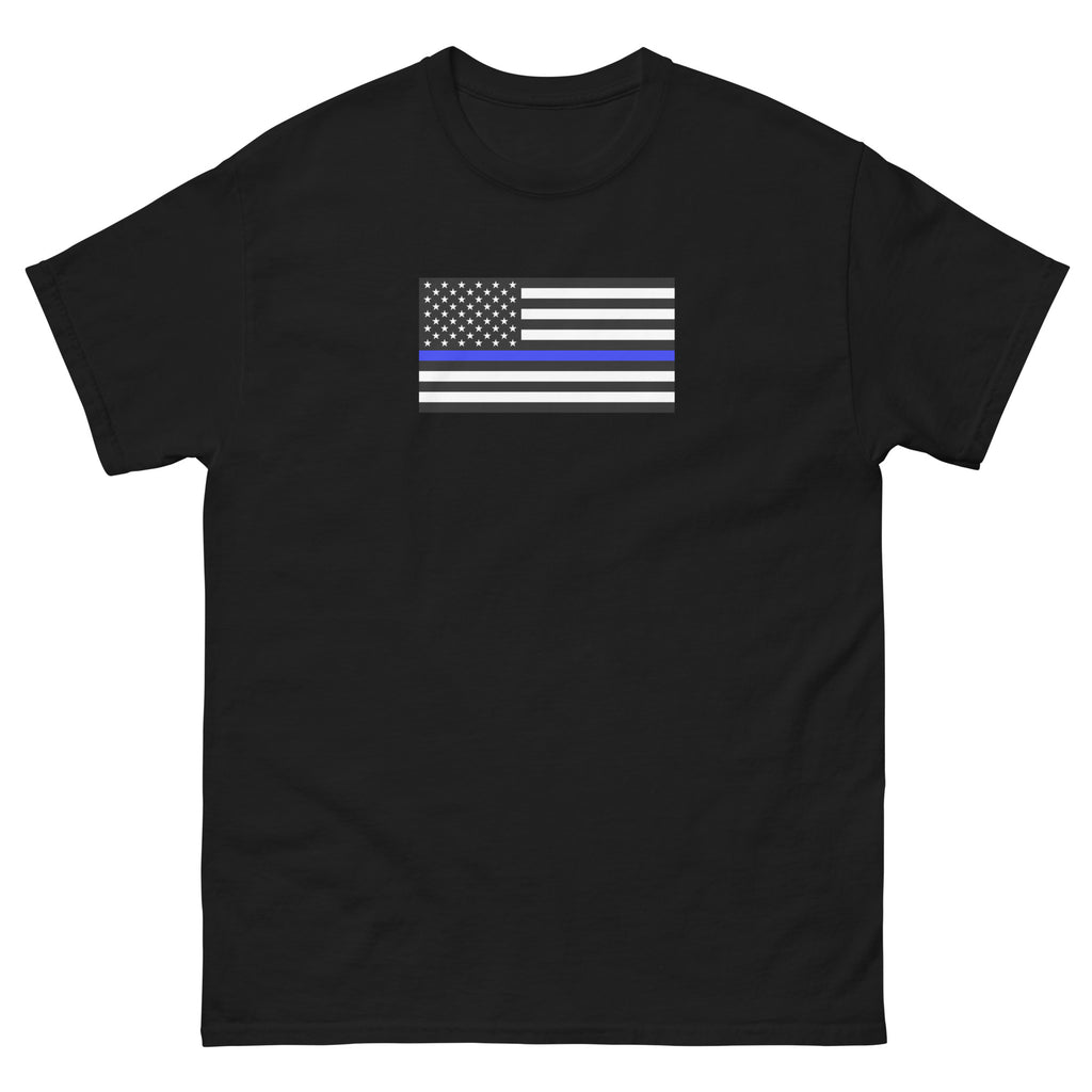 Thin Blue Line US Flag Men's Classic Tee