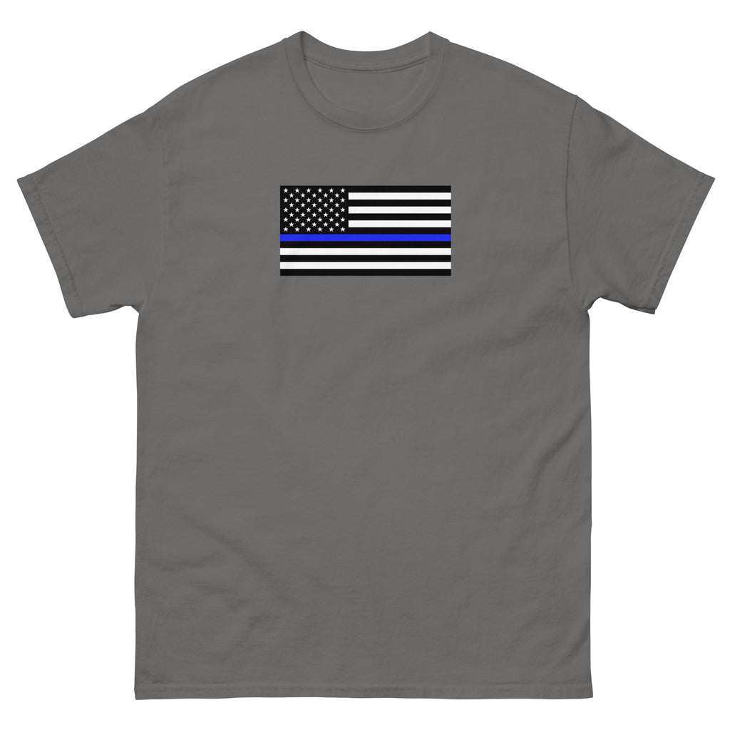 Thin Blue Line US Flag Men's Classic Tee