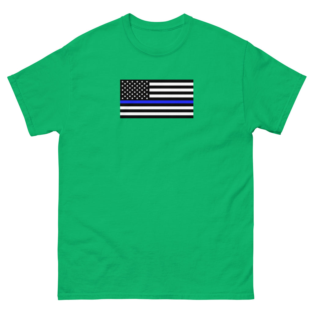 Thin Blue Line US Flag Men's Classic Tee