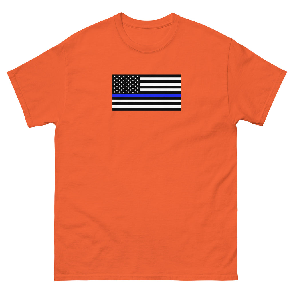 Thin Blue Line US Flag Men's Classic Tee