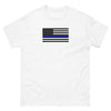 Thin Blue Line US Flag Men's Classic Tee
