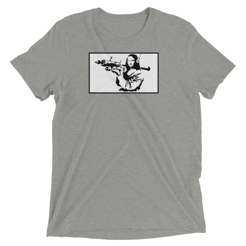 Mona Lisa Bazooka Short Sleeve T-shirt