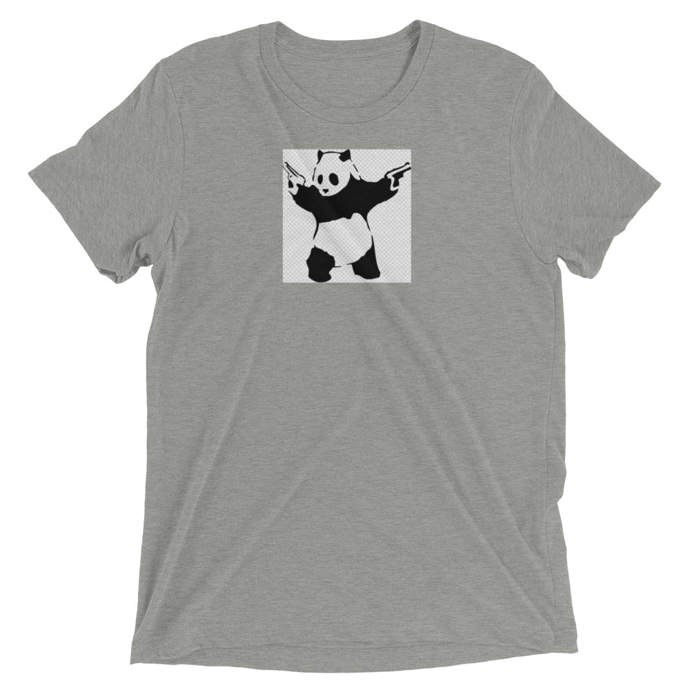 Panda With Guns Short Sleeve T-shirt