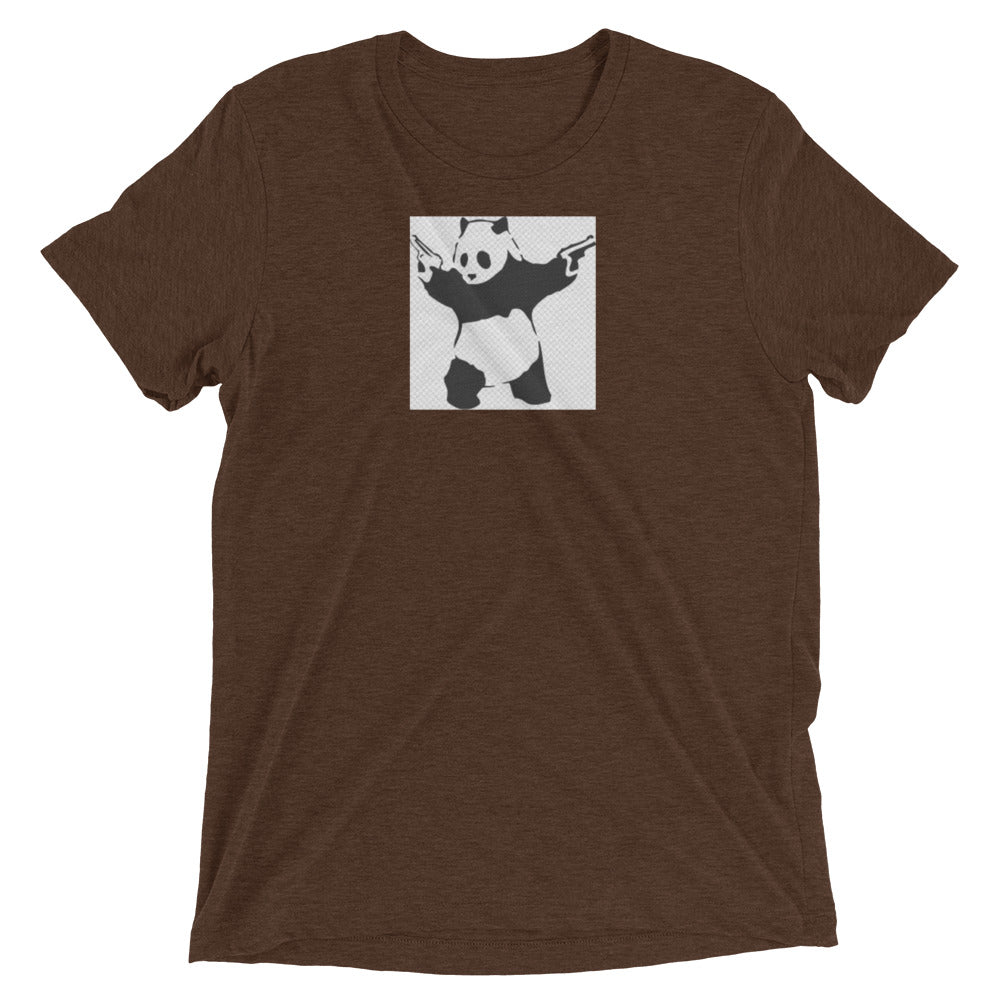 Panda With Guns Short Sleeve T-shirt