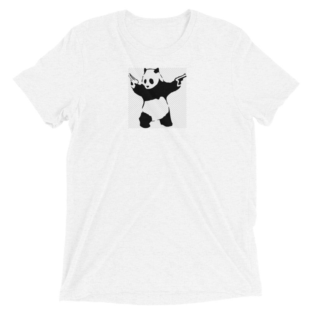 Panda With Guns Short Sleeve T-shirt