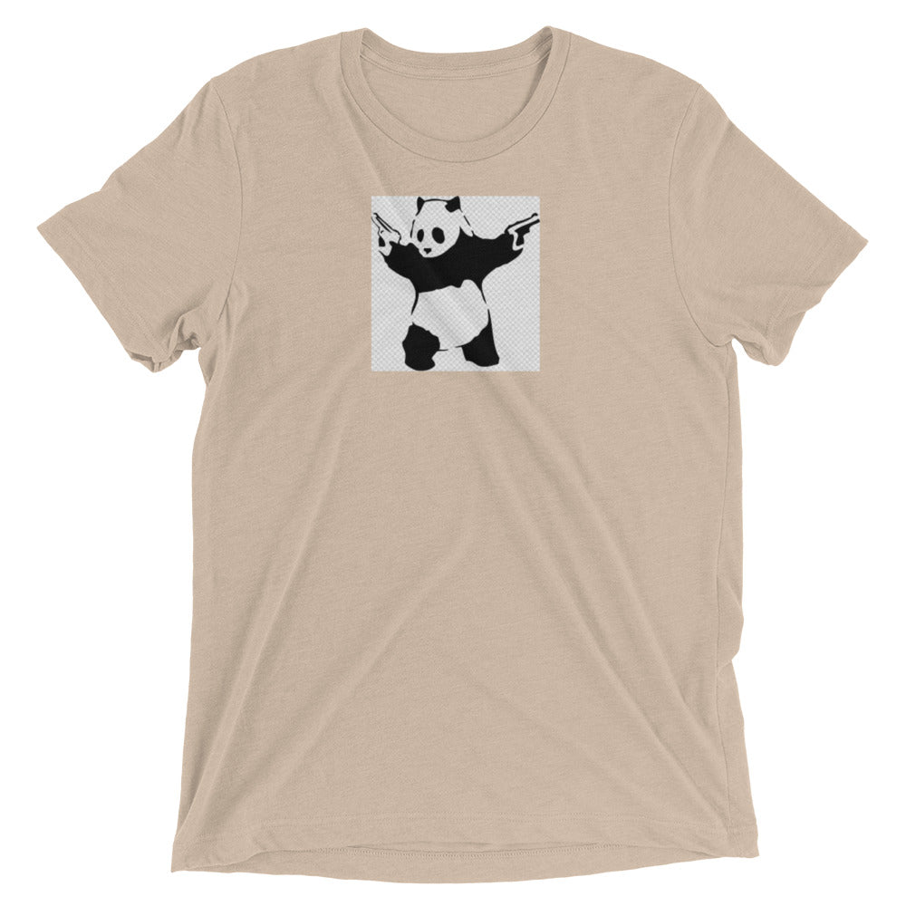 Panda With Guns Short Sleeve T-shirt