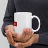Indica Supreme White Glossy Mug