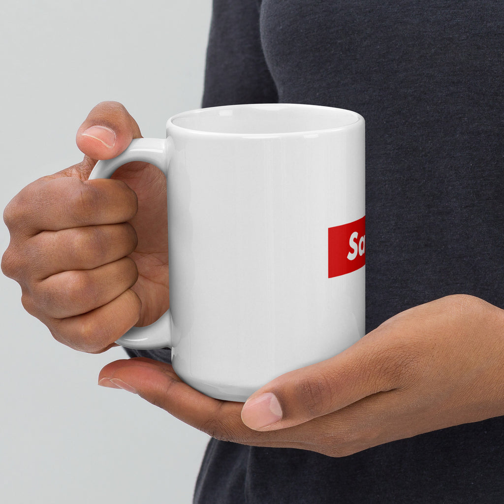 Sativa Supreme White Glossy Mug