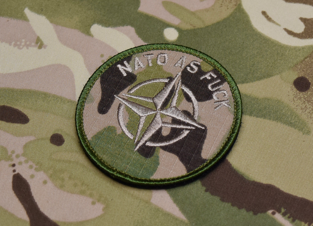 Multicam NATO AS FUCK Patch