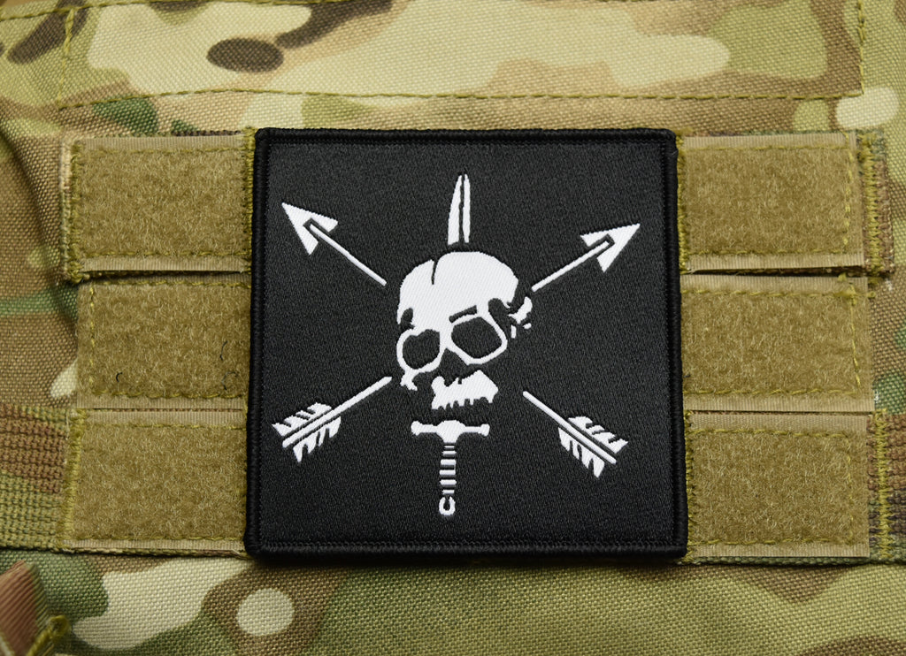 Special Forces Woven Patch & Sticker Set