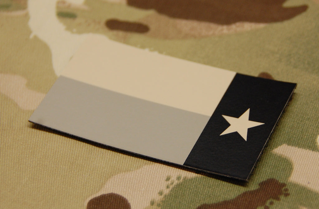 Reverse Infrared Texas State Flag Patch