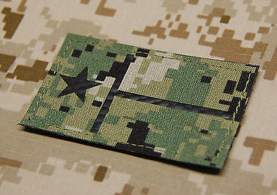 Infrared AOR2 Texas State Flag Call Sign Patch