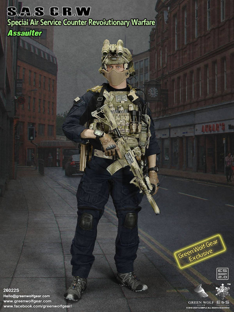 SAS CRW Assaulter 3D PVC Limited Edition Patch