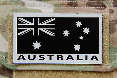 Infrared Australian Flag Patch - Tan & Black