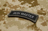 Jedi Warrior Master Patch & Tab Set - Black & White