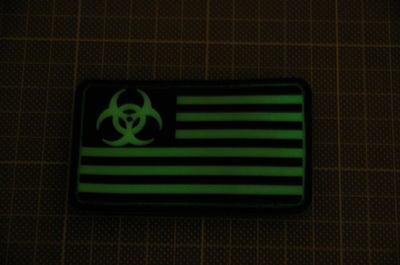 Biohazard USA GTID 3D PVC Morale Patch