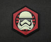 First Order GITD Stormtrooper Helmet 3D PVC Morale Patch