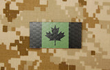 Infrared Mini Canadian Flag Patch