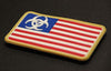Biohazard Flag 3D PVC GITD Morale Patch