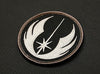 Jedi Warrior Master Patch & Tab Set - Black & White
