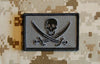 Mas Grey Calico Jack Morale Patch