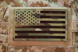 Large Infrared Multicam IR US Flag Patch - 5