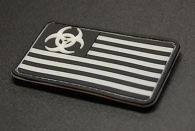 Biohazard USA GTID 3D PVC Morale Patch