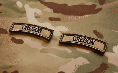 Oregon State Tab Patch Set - Multicam