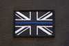 Thin Blue Line Union Flag Patch