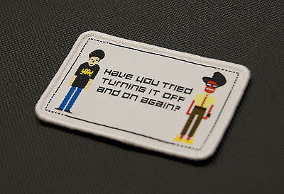 The IT Crowd Woven Morale Patch