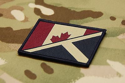 Subdued Canada/Scotland Friendship Flag Morale Patch