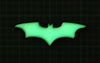 The Dark Knight Batman GITD PVC Morale Patch