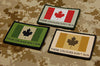 Canadian These Colours Don't Run Woven Morale Patch Set