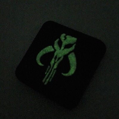 Mandalorian GITD Ranger Eye Morale Patch