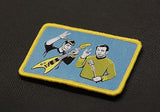 Rock Out With Your Spock Out Woven Morale Patch Star Trek