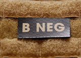 Infrared B NEG Blood Type Patch