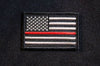 Thin Red Line United States Flag Patch - Velcro