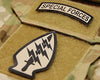 Infrared US Army Special Forces Arrowhead & Tab Set