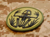 Frog Skeleton 3D PVC Morale Patch - AOR2 Version