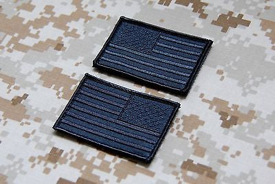Covert United States Flag Patch Set